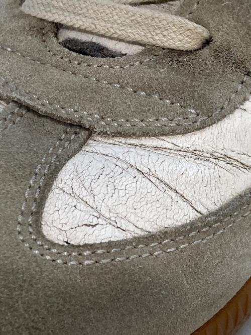 Maison Margiela（メゾンマルジェラ）Maison Margiela (メゾンマルジェラ) replicaジャーマントレーナー　S57WS0236 グレー×ホワイト サイズ:42の古着・服飾アイテム