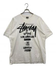 stussy（ステューシー）の古着「プリントTシャツ」｜ホワイト