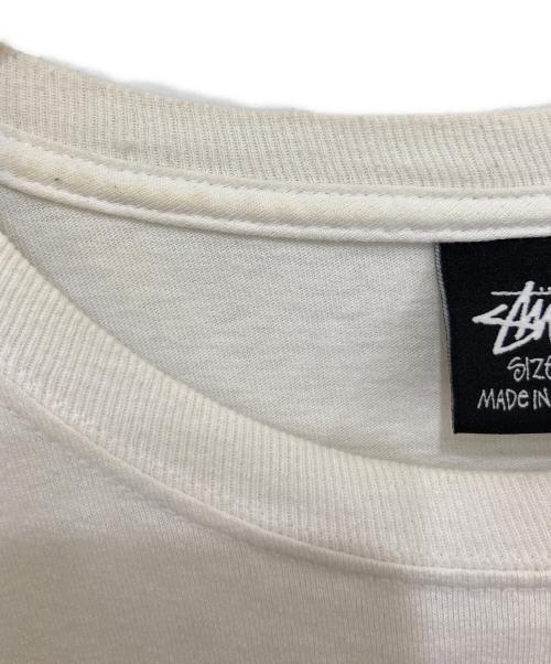 stussy（ステューシー）stussy (ステューシー) プリントTシャツ ホワイト サイズ:XLの古着・服飾アイテム