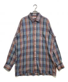 SOVEREIGN（ソブリン）の古着「チェックシャツ」｜パープル