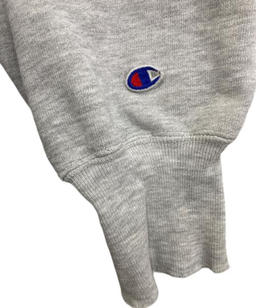 Champion REVERSE WEAVE（チャンピオン リバース ウィーブ）Champion REVERSE WEAVE (チャンピオン リバース ウィーブ) 90`sカレッジプリントパーカー グレー サイズ:XLARGEの古着・服飾アイテム