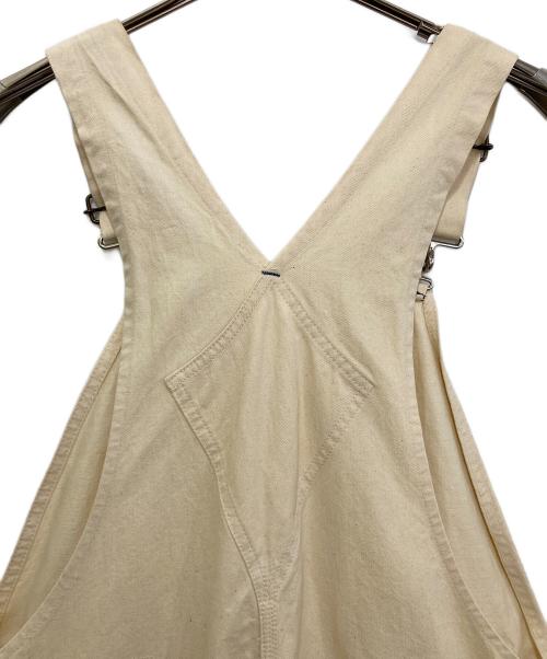 HEADLIGHT（ヘッドライト）HEADLIGHT (ヘッドライト) オーバーオール ベージュ サイズ:不明(実寸をご参考下さい)の古着・服飾アイテム