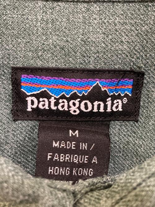 Patagonia（パタゴニア）Patagonia (パタゴニア) オーガニックコットン ファリアーズシャツ グリーン サイズ:Mの古着・服飾アイテム