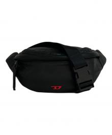 DIESEL（ディーゼル）の古着「オーバルDレザーショルダーバッグ　X09924」｜ブラック