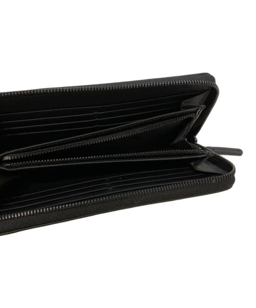 DIESEL（ディーゼル）DIESEL (ディーゼル) コンチネンタルZIPラウンドファスナー財布 ブラックの古着・服飾アイテム