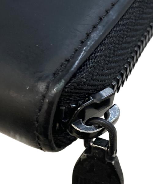 DIESEL（ディーゼル）DIESEL (ディーゼル) コンチネンタルZIPラウンドファスナー財布 ブラックの古着・服飾アイテム