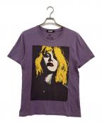Hysteric Glamourヒステリックグラマー）の古着「プリントTシャツ　0241CT30」｜パープル