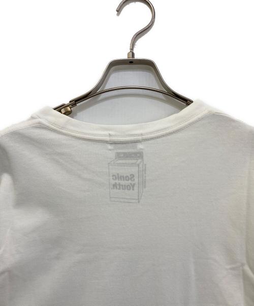 Hysteric Glamour（ヒステリックグラマー）Hysteric Glamour (ヒステリックグラマー) SONIC YOUTH/HER!WHERE Tシャツ　02211CT08 ホワイト サイズ:Mの古着・服飾アイテム