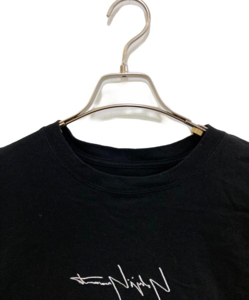 New Era（ニューエラ）New Era (ニューエラ) YOHJI YAMAMOTO (ヨウジヤマモト) SS COTTON TEE YY D　HN-T98-082 ブラック サイズ:XLの古着・服飾アイテム