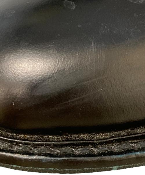 EMPORIO ARMANI（エンポリオアルマーニ）EMPORIO ARMANI (エンポリオアルマーニ) ウイングチップレザーシューズ ブラック サイズ:8の古着・服飾アイテム