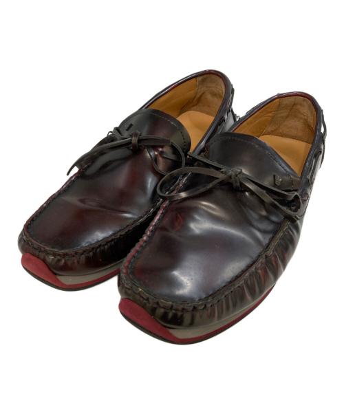 EMPORIO ARMANI（エンポリオアルマーニ）EMPORIO ARMANI (エンポリオアルマーニ) ローファー ブラウン サイズ:7の古着・服飾アイテム