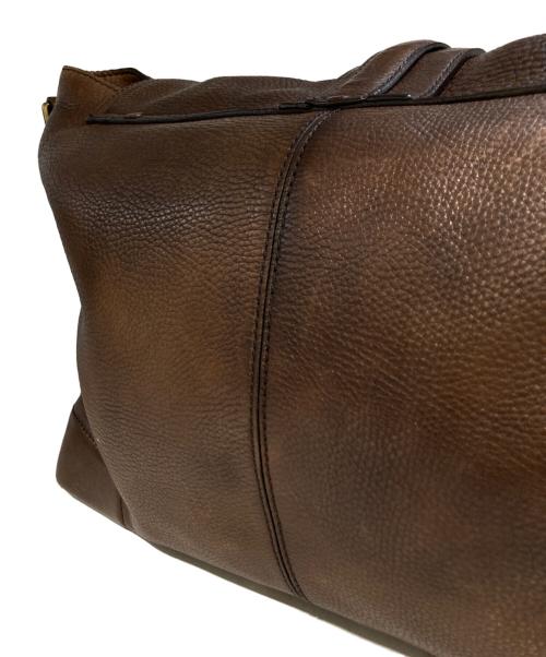 COACH（コーチ）COACH (コーチ) レザーショルダーバッグ ブラウンの古着・服飾アイテム