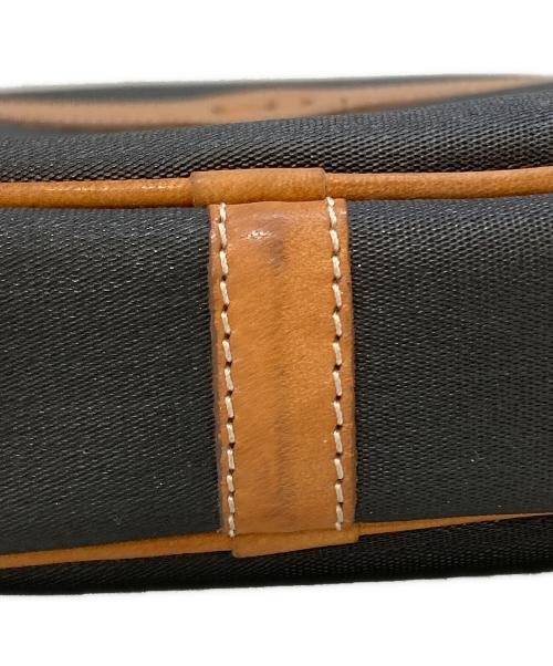 Christian Dior（クリスチャン ディオール）Christian Dior (クリスチャン ディオール) CDロゴハーフムーンレザーショルダーバッグ ブラックの古着・服飾アイテム