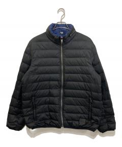中古・古着通販】CALUX (キャラクス) PUFFER COACH JACKET ブラック