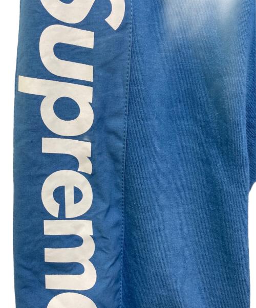 SUPREME（シュプリーム）SUPREME (シュプリーム) SLEEVE PATCH HOODED SWEATSHIRT ブルー サイズ:Lの古着・服飾アイテム