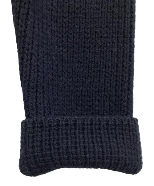 PRADA（プラダ）PRADA (プラダ) ウールカシミヤショールカラーニットカーディガン ネイビー サイズ:50の古着・服飾アイテム