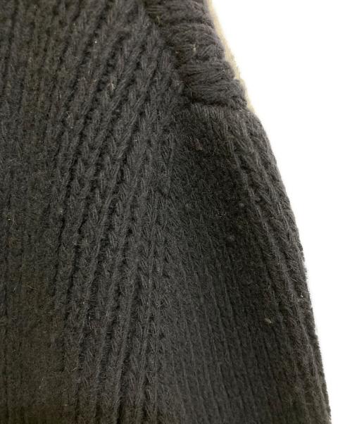 PRADA（プラダ）PRADA (プラダ) ウールカシミヤショールカラーニットカーディガン ネイビー サイズ:50の古着・服飾アイテム