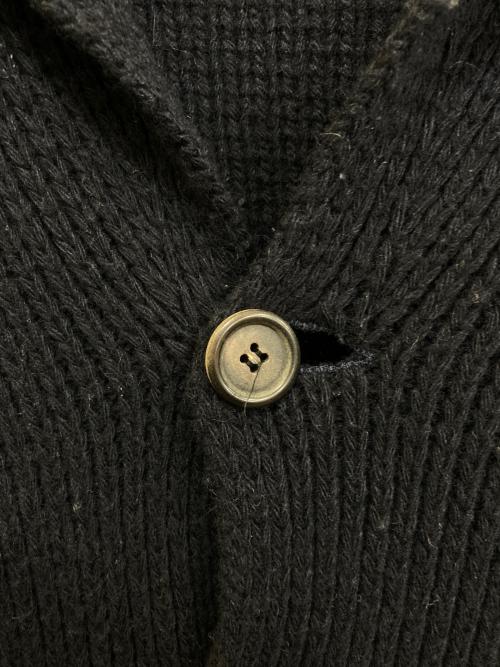 PRADA（プラダ）PRADA (プラダ) ウールカシミヤショールカラーニットカーディガン ネイビー サイズ:50の古着・服飾アイテム