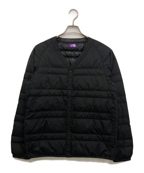 THE NORTHFACE PURPLELABEL（ザ・ノースフェイス パープルレーベル）THE NORTHFACE PURPLELABEL (ザ・ノースフェイス パープルレーベル) Down Cardigan　ND2461N ブラック サイズ:Sの古着・服飾アイテム