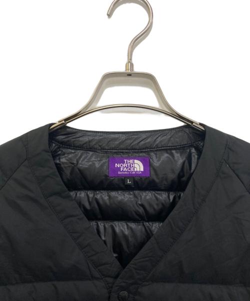 THE NORTHFACE PURPLELABEL（ザ・ノースフェイス パープルレーベル）THE NORTHFACE PURPLELABEL (ザ・ノースフェイス パープルレーベル) Down Cardigan　ND2461N ブラック サイズ:Sの古着・服飾アイテム