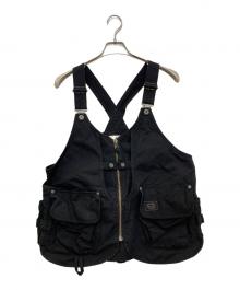 Snow peak（スノーピーク）の古着「焚火キャンバスベスト　JK-22AU107」｜ブラック