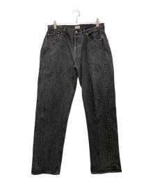 CIOTA（シオタ）の古着「本藍スビンコットン13.5ozストレートデニム　NPTM-1STB」｜ブラック