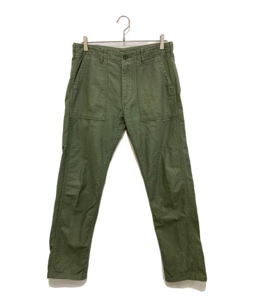 orSlow（オアスロウ）orSlow (オアスロウ) ベイカーパンツ カーキ サイズ:Lの古着・服飾アイテム