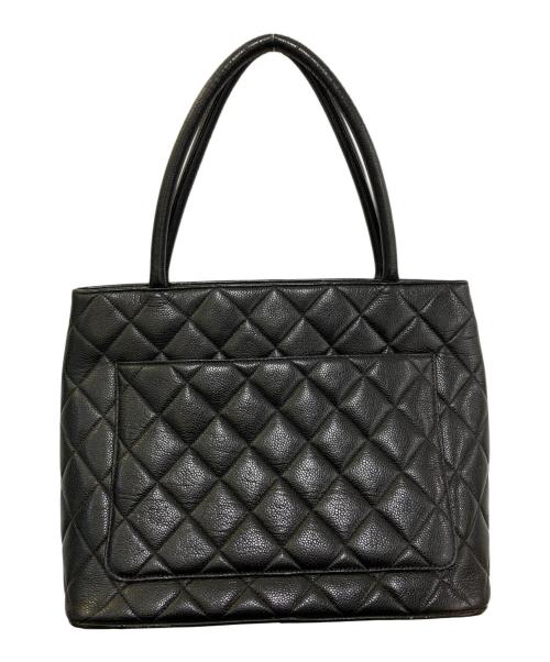 CHANEL（シャネル）CHANEL (シャネル) キャビアスキン マトラッセ 復刻トートバッグ ブラックの古着・服飾アイテム