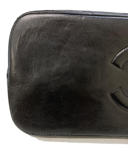 CHANEL（シャネル）CHANEL (シャネル) マトラッセがま口トートバッグ ブラックの古着・服飾アイテム