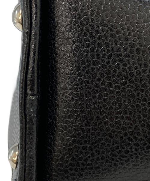 CHANEL（シャネル）CHANEL (シャネル) キャビアスキンココマークトートバッグ ブラックの古着・服飾アイテム