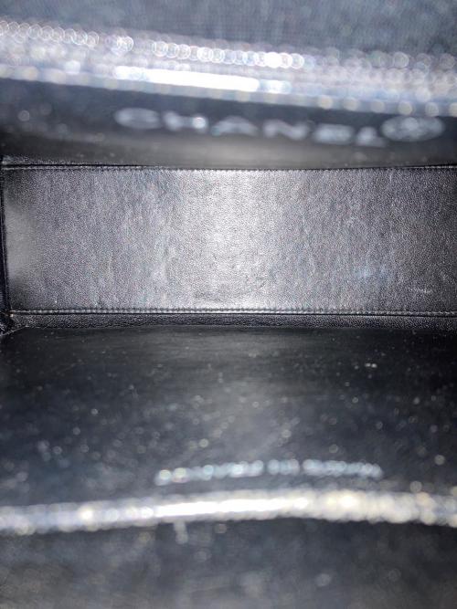 CHANEL（シャネル）CHANEL (シャネル) キャビアスキンココマークトートバッグ ブラックの古着・服飾アイテム