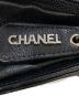 中古・古着 CHANEL (シャネル) キャビアスキンココマークトートバッグ ブラック：180000円
