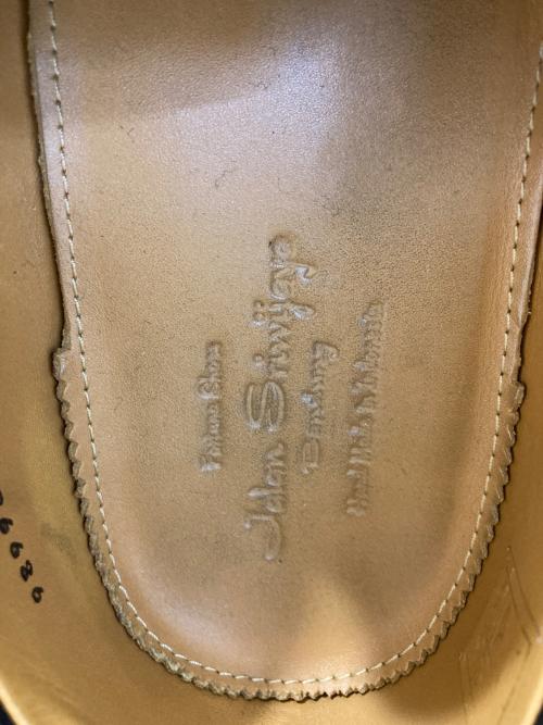 Jalan Sriwijaya（ジャランスリウァヤ）Jalan Sriwijaya (ジャランスリウァヤ) green label relaxing (グリーンレーベルリラクシング) 別注 GARUDA コインローファー ブラック サイズ:8の古着・服飾アイテム