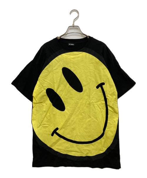 RAF SIMONS（ラフシモンズ）RAF SIMONS (ラフシモンズ) BIG SMILE TEE ブラック サイズ:Mの古着・服飾アイテム