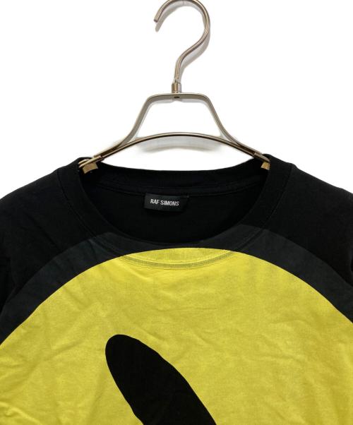 RAF SIMONS（ラフシモンズ）RAF SIMONS (ラフシモンズ) BIG SMILE TEE ブラック サイズ:Mの古着・服飾アイテム