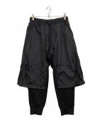 Y-3ワイスリー）の古着「ナイロンミックストラックパンツ　DP0521」｜ブラック