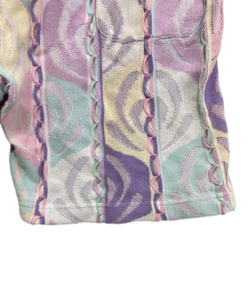 SUPREME（シュプリーム）SUPREME (シュプリーム) Abstract Textured Knit Short パープル サイズ:Mの古着・服飾アイテム