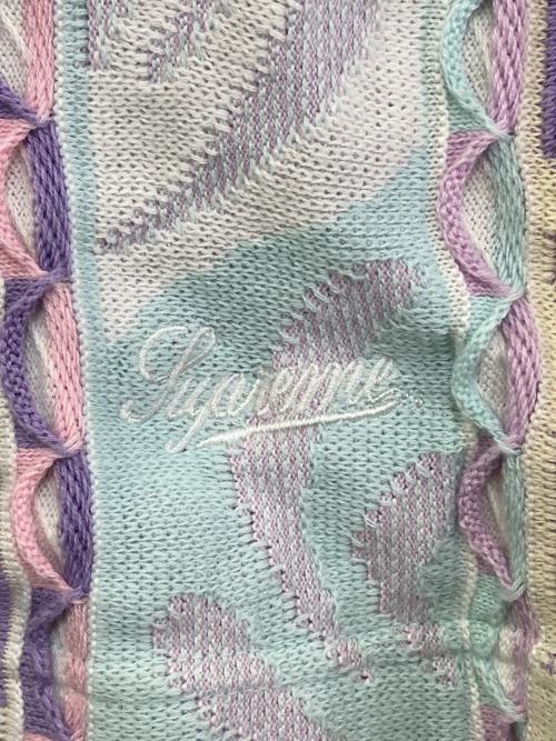 SUPREME（シュプリーム）SUPREME (シュプリーム) Abstract Textured Knit Short パープル サイズ:Mの古着・服飾アイテム