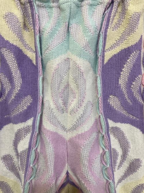 SUPREME（シュプリーム）SUPREME (シュプリーム) Abstract Textured Knit Short パープル サイズ:Mの古着・服飾アイテム