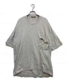 BALENCIAGA（バレンシアガ）の古着「OVERSIZED POCKET TEE」｜グレー
