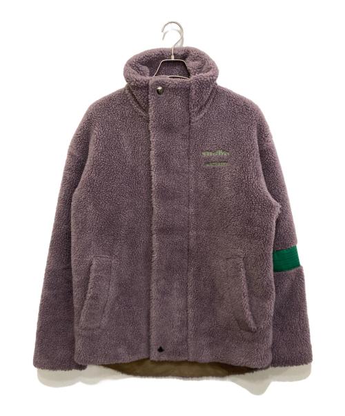 Acne studios（アクネ ストゥディオス）Acne studios (アクネ ストゥディオス) Oversized Orsino Teddy Jacket パープル サイズ:44の古着・服飾アイテム