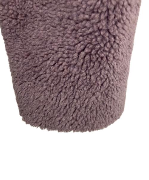 Acne studios（アクネ ストゥディオス）Acne studios (アクネ ストゥディオス) Oversized Orsino Teddy Jacket パープル サイズ:44の古着・服飾アイテム