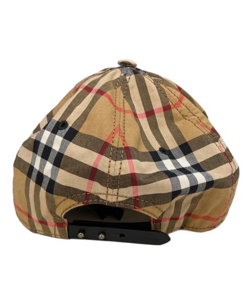 BURBERRY LONDON（バーバリーロンドン）BURBERRY LONDON (バーバリーロンドン) ノヴァチェック ベースボールキャップ ベージュの古着・服飾アイテム