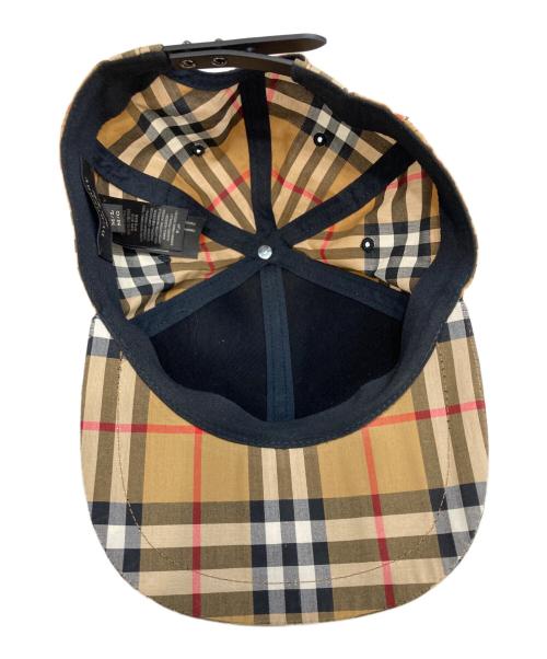 BURBERRY LONDON（バーバリーロンドン）BURBERRY LONDON (バーバリーロンドン) ノヴァチェック ベースボールキャップ ベージュの古着・服飾アイテム