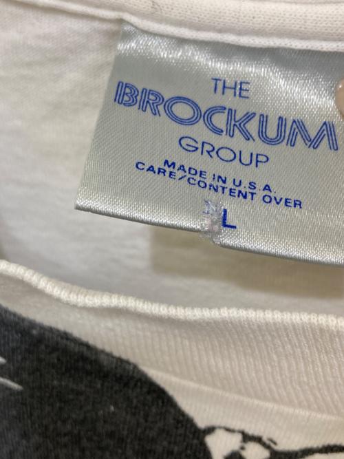 BROCKUM（ブロッカム）BROCKUM (ブロッカム) ヴィンテージTシャツ ホワイト サイズ:Lの古着・服飾アイテム