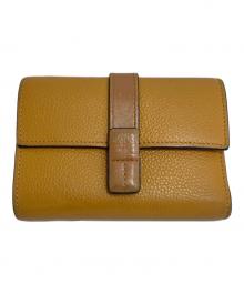 LOEWE（ロエベ）の古着「バーティカルウォレット スモール」｜ブラウン