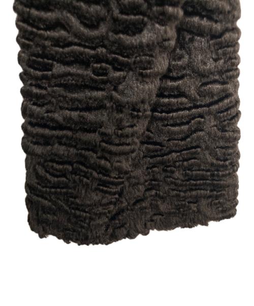 'S Max Mara（エスマックスマーラ）'S Max Mara (エスマックスマーラ) ボアフーデコート ブラウン サイズ:42の古着・服飾アイテム