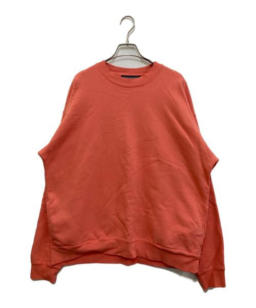 GHOST GOLF GANG（ゴーストゴルフギャング）GHOST GOLF GANG (ゴーストゴルフギャング) プリントスウェット オレンジ サイズ:Lの古着・服飾アイテム