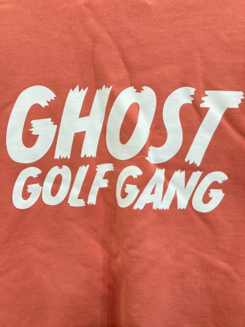 GHOST GOLF GANG（ゴーストゴルフギャング）GHOST GOLF GANG (ゴーストゴルフギャング) プリントスウェット オレンジ サイズ:Lの古着・服飾アイテム