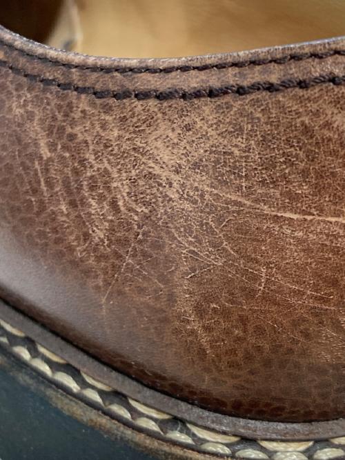 PARABOOT（パラブーツ）PARABOOT (パラブーツ) WILLIAM ダブルモンクシューズ ブラウン サイズ:5 1/2の古着・服飾アイテム